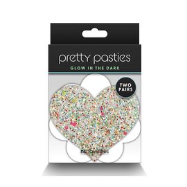 PRETTY PASTIES PRETTY PASTIES HEART AND FLOWER 2 PAIRS