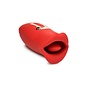 XR BRAND LICKGASM KISS & TELL MINI KISSING VIBRATING CLITORAL STIMULATOR RED