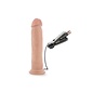 BLUSH DR SKIN THROB VIBRATING W/REMOTE FLESH 9.5"