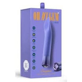 BLUSH OH MY GEM ENRAPTURE SILICONE VIBE TANZANITE
