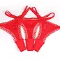 "O" HEAVENS "O" HEAVENS FLOWER PANTY LACE RED