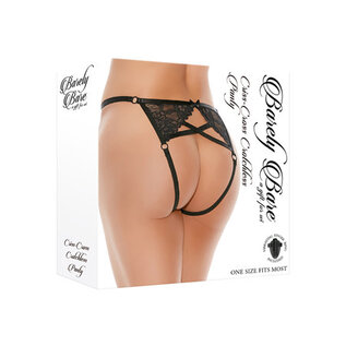 BARELY BARE BARELY BARE CRISS-CROSS PANTY OS