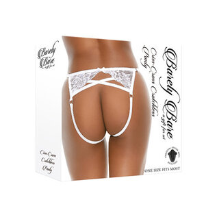 BARELY BARE BARELY BARE CRISS-CROSS PANTY OS