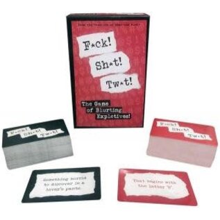 KHEPER GAMES CARD GAME F*CK! SH*T! TW*T! DIRTY MIND OBSCENITIES