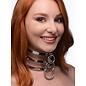 MASTER SERIES CHOKER XR TRINITY 3 RING STAINLESS STEEL