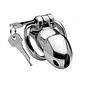 XR BRAND RIKERS 24-7 STAINLESS STEEL LOCKING CHASTITY CAGE