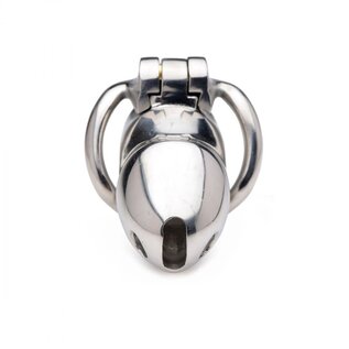 XR BRAND COCK CAGE LOCKING RIKERS STAINLESS STEEL