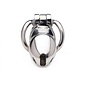 XR BRAND RIKERS 24-7 STAINLESS STEEL LOCKING CHASTITY CAGE