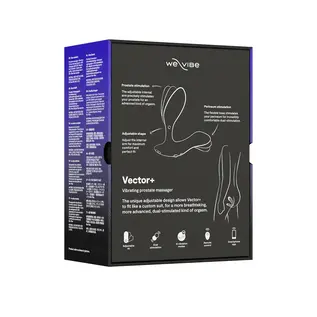 WE-VIBE WE VIBE VECTOR + PROSTATE MASSAGER REMOTE BLUETOOTH