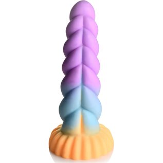 XR BRAND CREATURE COCKS  MYSTIQUE UNICORN DILDO 8" PURPLE