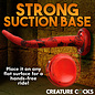 XR BRAND CREATURES KING COBRA LARGE DONG 14" RED/BLK