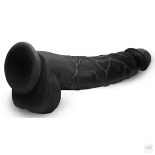 XR BRAND MASTER COCK HUNG HARRY DILDO 11.75" BLACK