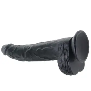 XR BRAND MASTER COCK HUNG HARRY DILDO 11.75" BLACK