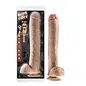BLUSH DILDO/BALLS HUNG RIDER BRUNO 12" VANILLA