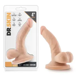 BLUSH DR SKIN DILDO 4" VANILLA