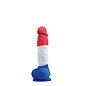 NS NOVELTIES COLOURS DILDO 5" RED WHITE & BLUE