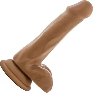 COVERBOY COVERBOY DILDO CAPTAIN MIKE 6" CHOCOLATE