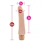 BLUSH VIBE DILDO X5 MAMBO BEIGE 9.25"