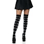 LEG AVENUE LA ARGYLE KNIT OVER THE KNEE SOCK O/S