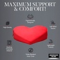 XR BEDROOM BLISS XR PILLOW HEART  RED