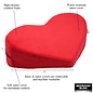 XR BEDROOM BLISS XR PILLOW HEART  RED