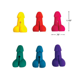CANDY PRINTS SUPER FUN PENIS SILICONE DRINK MARKERS