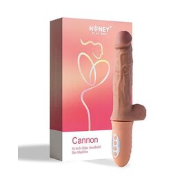HONEY PLAY BOX CANNON THRUSTING DILDO 10"