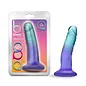 BLUSH DILDO B YOURS MORNING DEW 5" SAPPHIRE