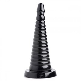 XR BRAND MASTER SERIES GIANT RIBBED CONE BLACK