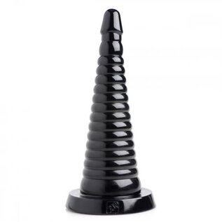 XR BRAND MASTER SERIES GIANT RIBBED CONE BLACK