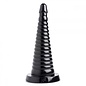 XR BRAND MASTER SERIES GIANT RIBBED CONE BLACK