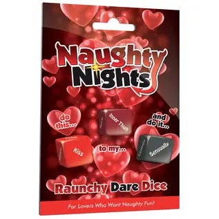 CREATIVE CONCEPTS DICE GAME COUPLES NAUGHTY NIGHTS RAUNCHY DARE DICE