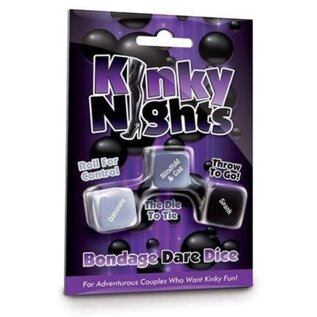 CREATIVE CONCEPTS COUPLES GAME KINKY NIGHTS BONDAGE DARE DICE