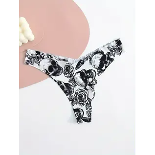 "O" HEAVENS LOW WAIST PRINT THONG