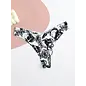 "O" HEAVENS LOW WAIST PRINT THONG