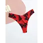 "O" HEAVENS LOW WAIST PRINT THONG
