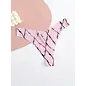 "O" HEAVENS LOW WAIST PRINT THONG