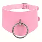 "O" HEAVENS CHOKER LEATHER O RING