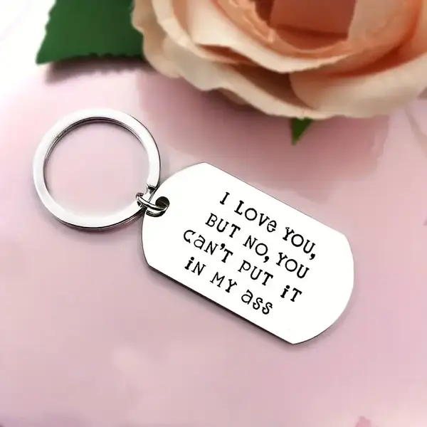 "O" HEAVENS KEYCHAIN I LOVE YOU BUT