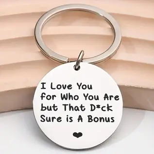 "O" HEAVENS I LOVE YOU BONUS KEYCHAIN