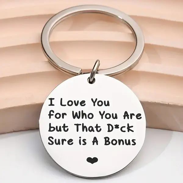 "O" HEAVENS KEYCHAIN I LOVE YOU BONUS