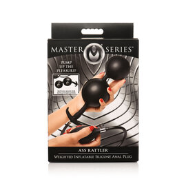 MASTER SERIES MASTER SERIES RATTLER INFLATABLE PLUG BLACK