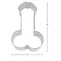 LITTLE GENIE COOKIE CUTTER GLITTERATI PENIS
