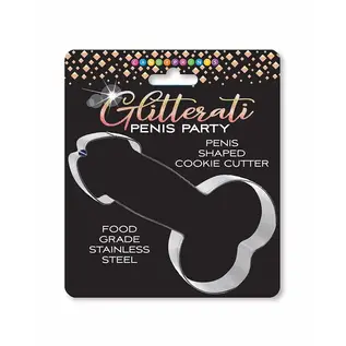LITTLE GENIE COOKIE CUTTER GLITTERATI PENIS