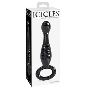 PIPEDREAM ICICLES #68 G SPOT / P SPOT ANAL PROBE BLACK