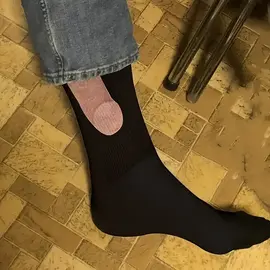 "OH" PENIS SOCKS