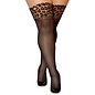 DREAMGIRL DG THIGH HIGH STAY UP LEOPARD PRINT TOP  Q/S