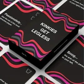 "O" HEAVENS CARD GAME "OH"KINKIES GET LEGLESS SWINGERS GAME