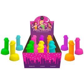 KHEPER GAMES SHOT GLASSES PIPEDREAM PENIS SHOOTERS NEON