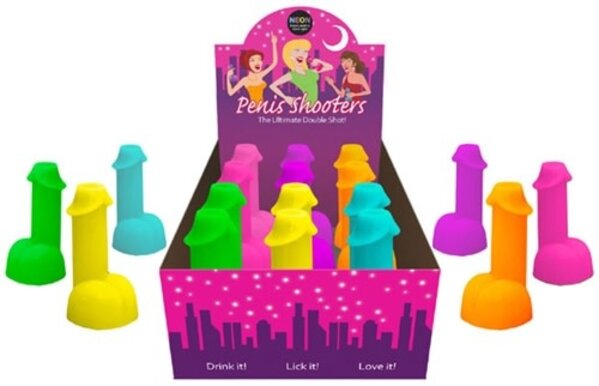 KHEPER SHOT GLASS PENIS SHOOTERS NEON